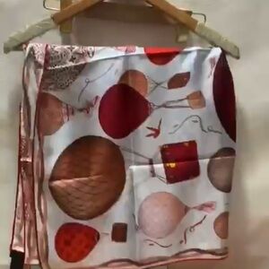 Hermès Balloon Print Silk Scarf